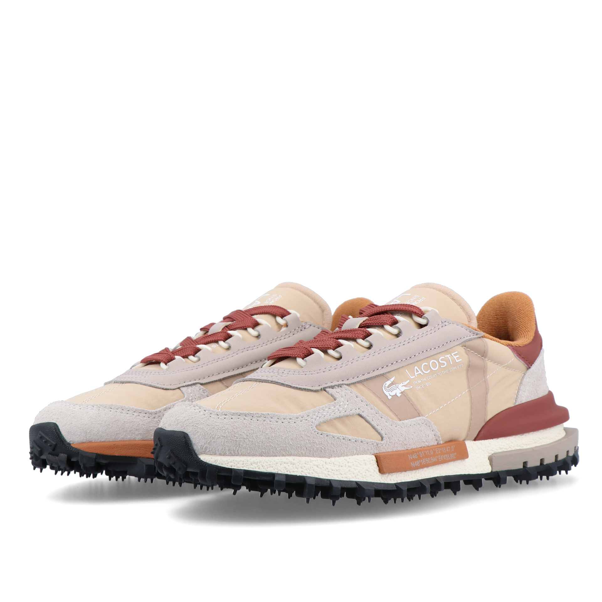 Lacoste Elite Active Grey/light Tan