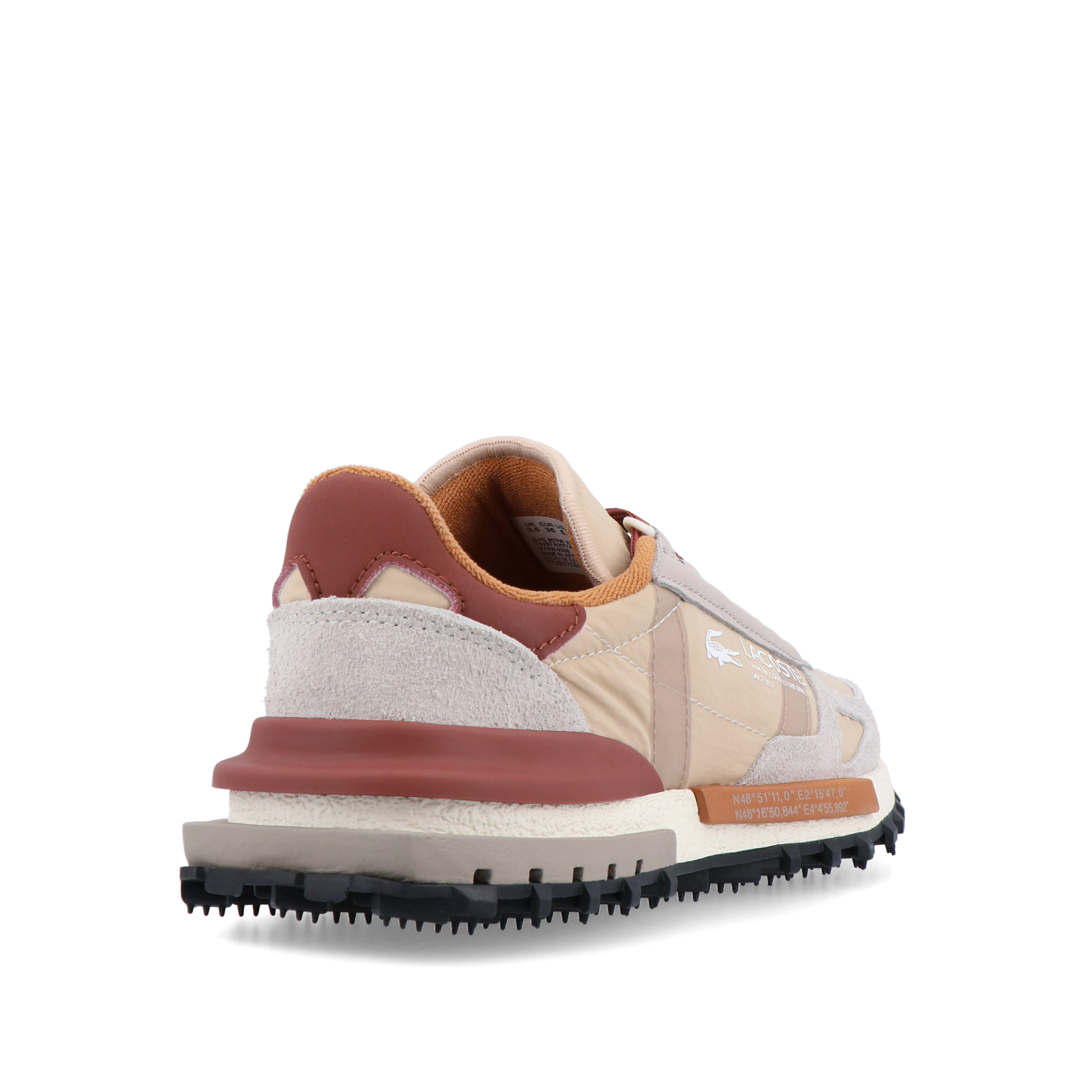 Lacoste Elite Active Grey/light Tan
