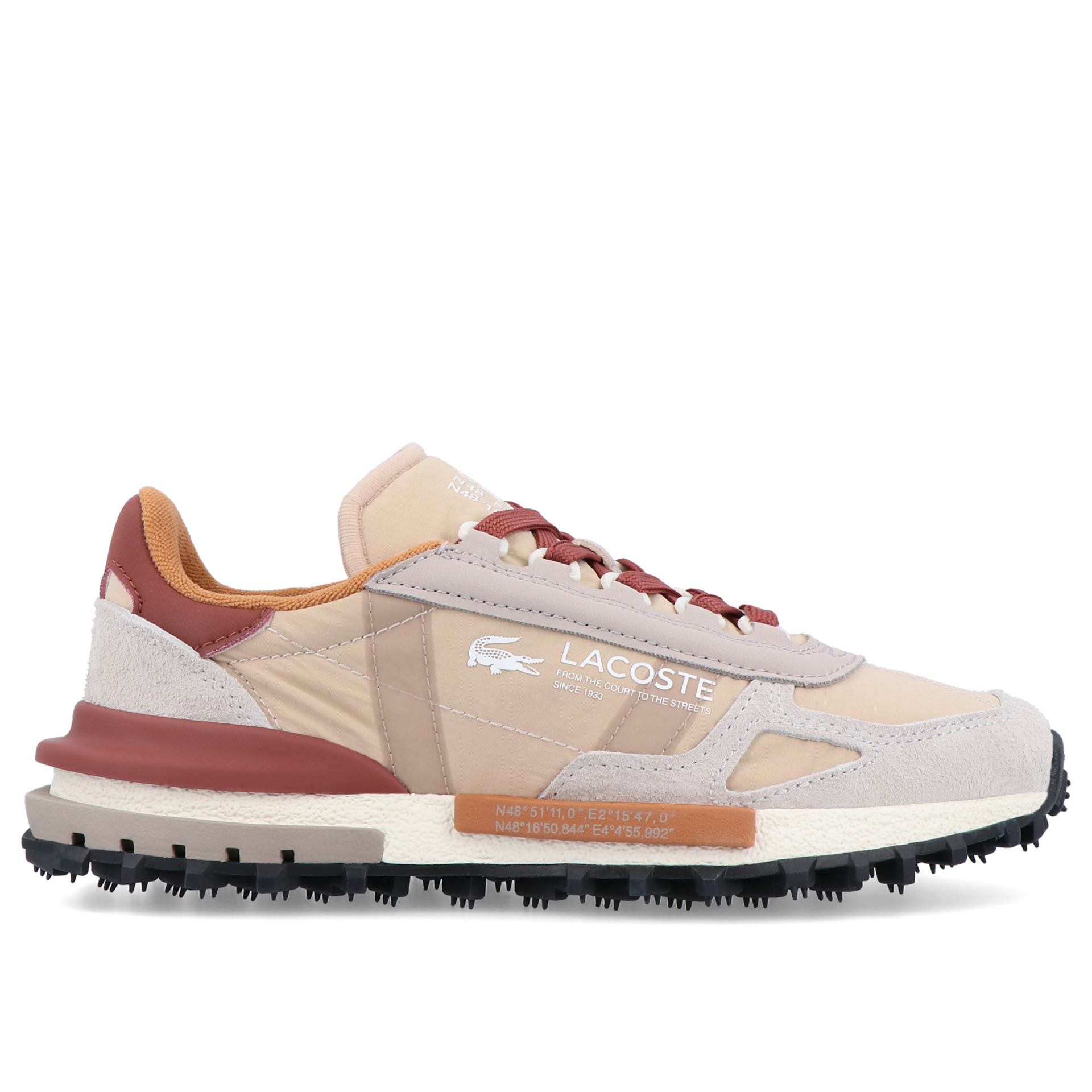Lacoste Elite Active Grey/light Tan