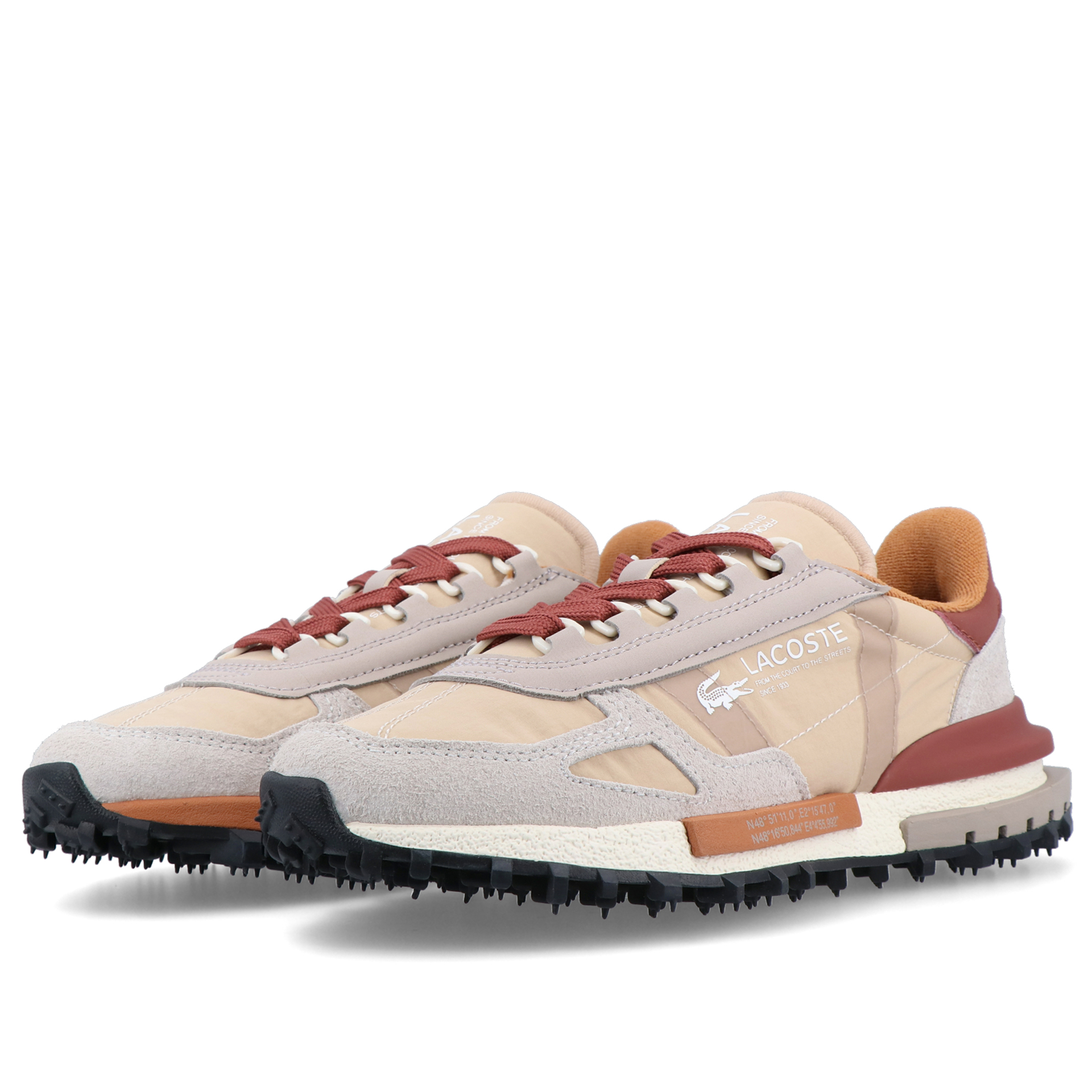 Lacoste Elite Active Grey/light Tan