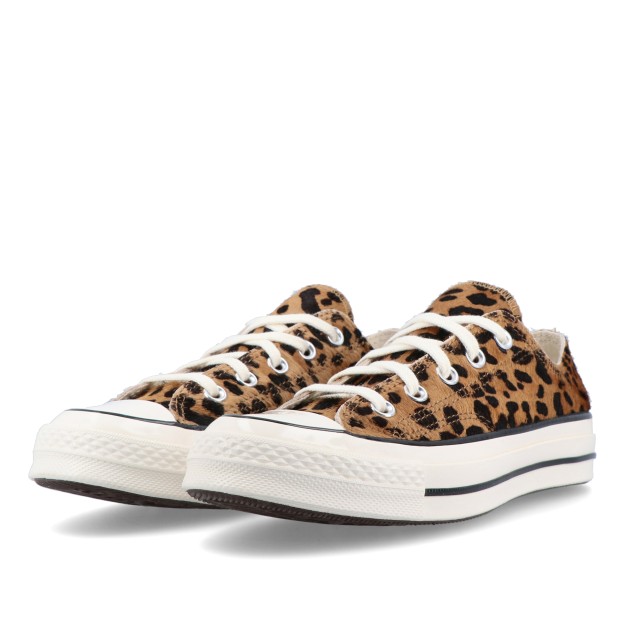 Converse Chuck 70 Chuck 70 Ox Leopard-print Pony Hair Brown/honey Stick/egret