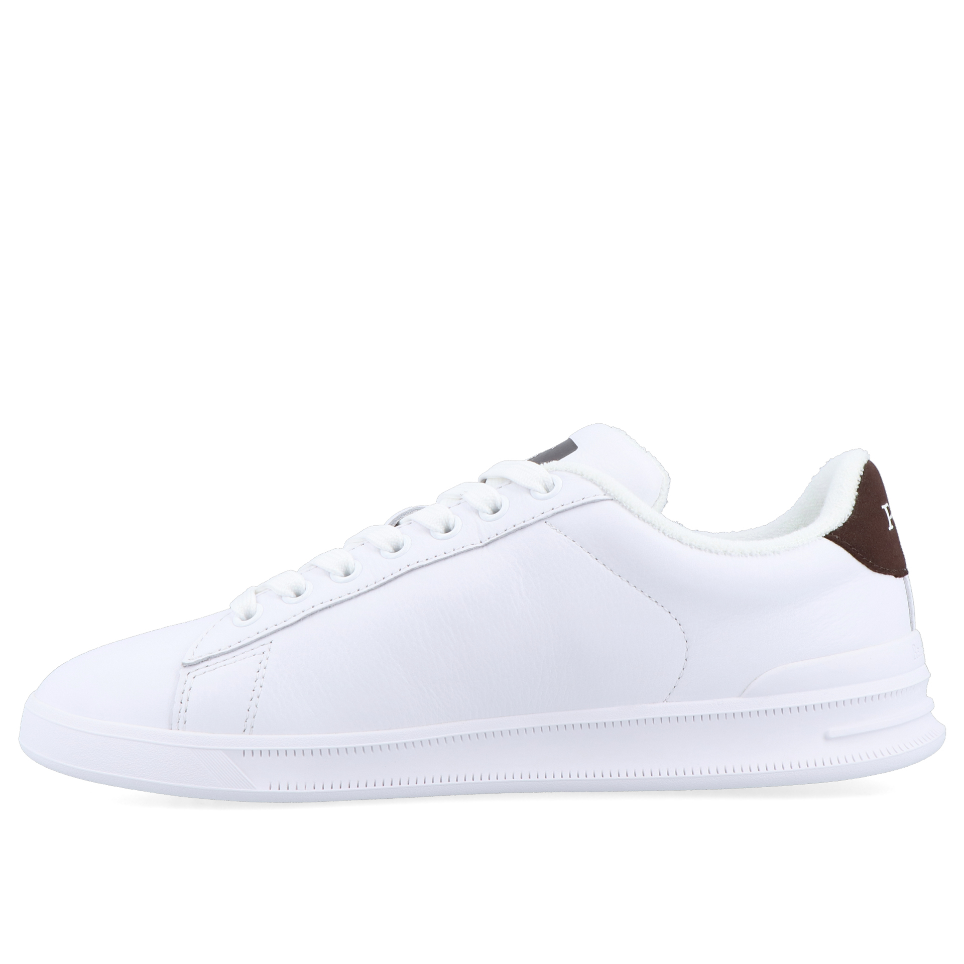 Polo Ralph Lauren Heritage Court II White/dark Brown