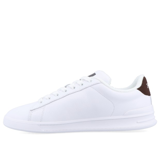 Polo Ralph Lauren Heritage Court II White/dark Brown