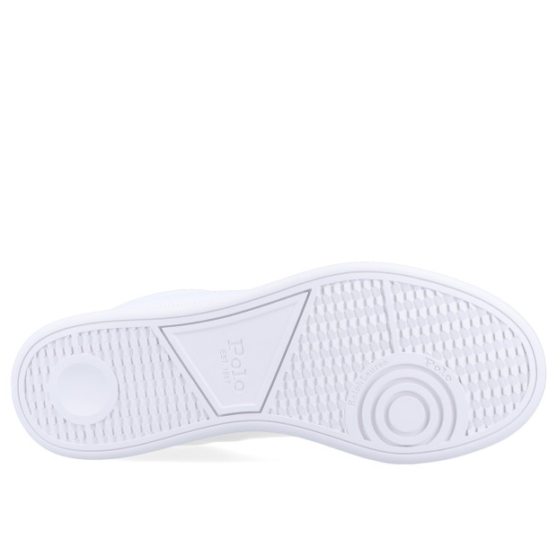 Polo Ralph Lauren Heritage Court II White/dark Brown