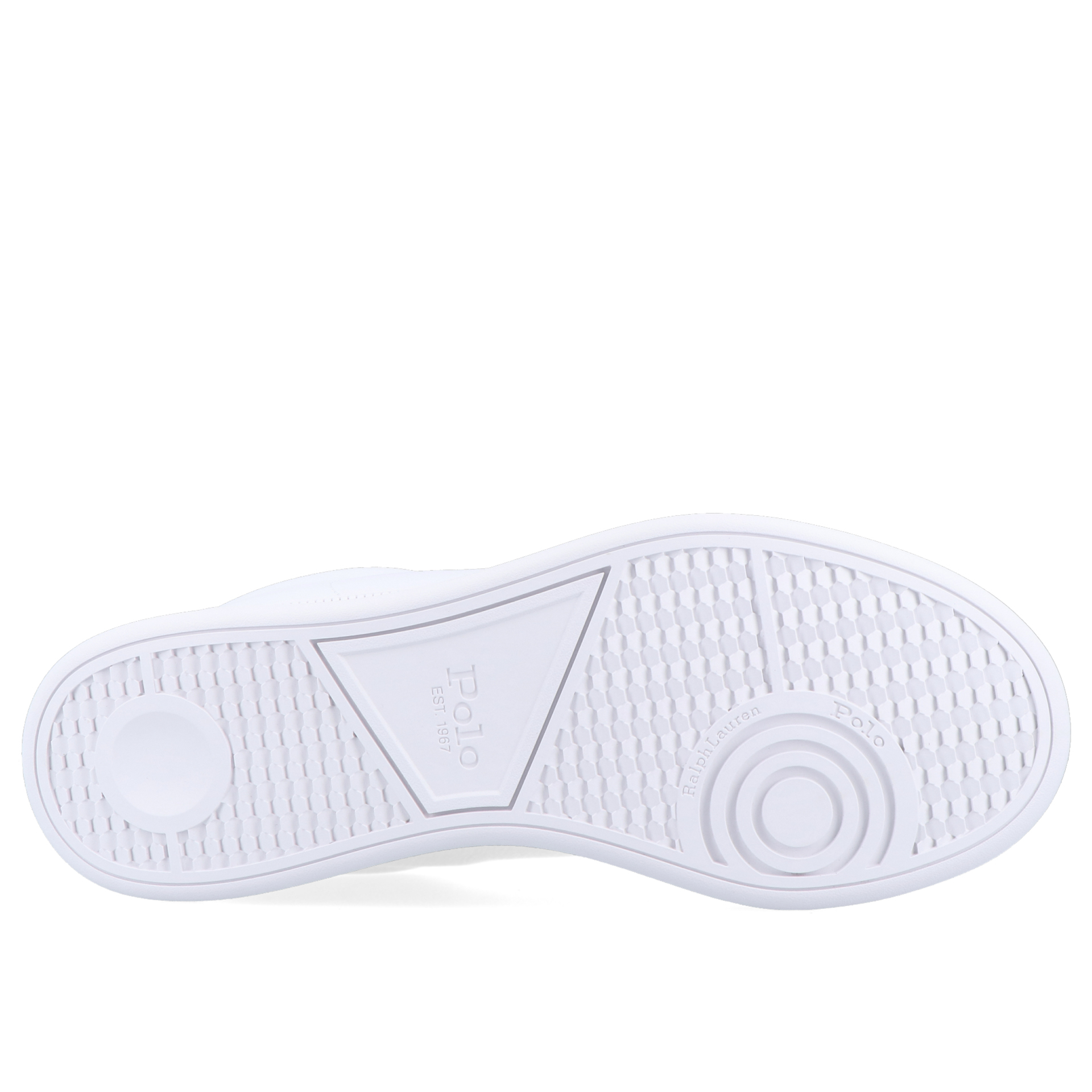 Polo Ralph Lauren Heritage Court II White/dark Brown