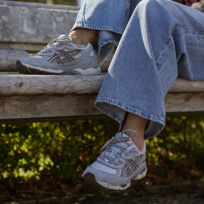Asics Gel-nyc Cream/cement Grey