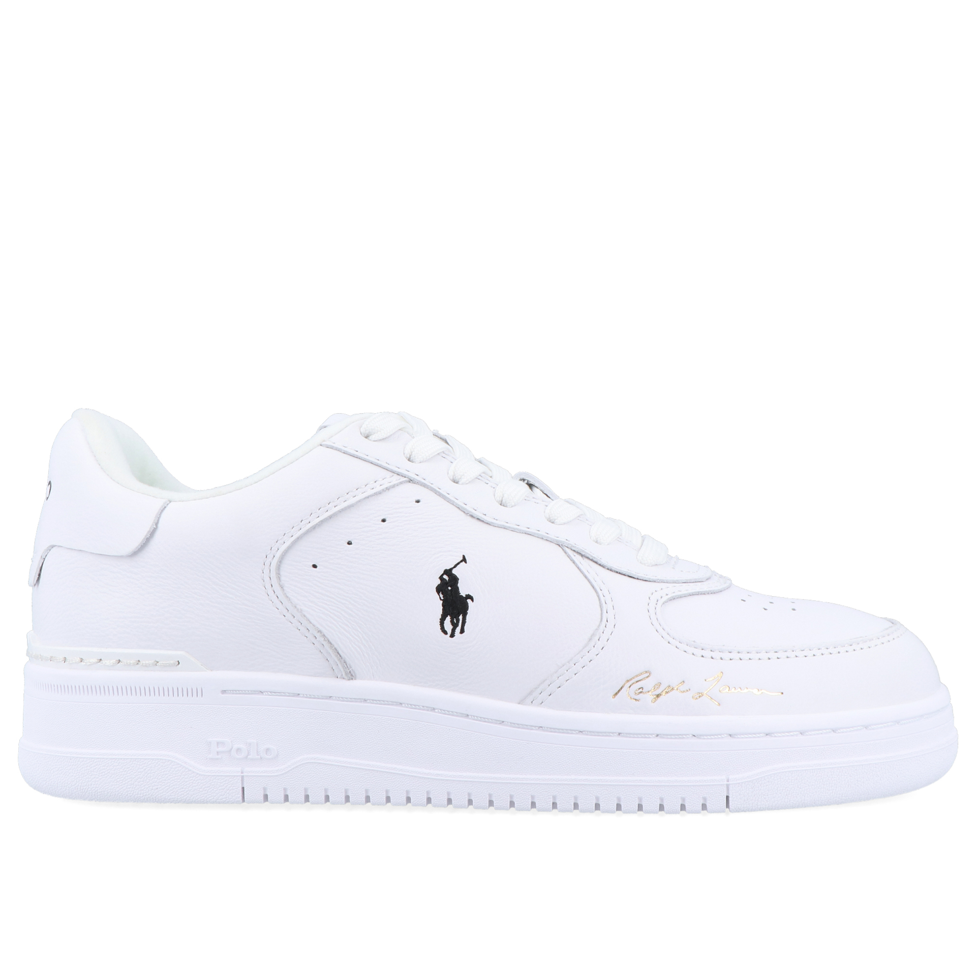 Polo Ralph Lauren Masters Court Sig White/black Pp