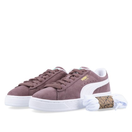 Puma Suede Classic Rich Cocoa-white Puma Suede Classic Rich Cocoa-white