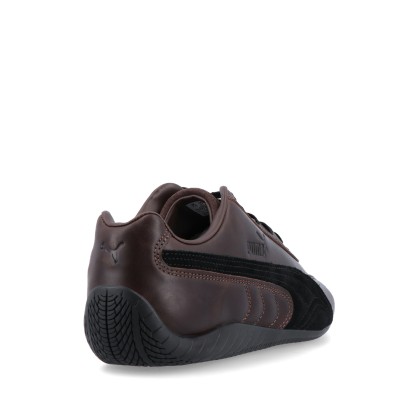 Puma Speedcat Dressed Leather Brown-black Puma Speedcat Dressed Leather Brown-black