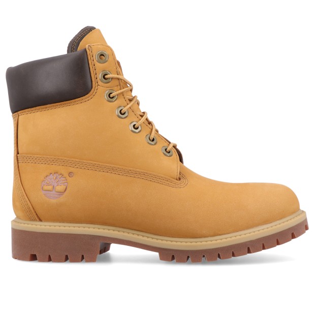 Timberland Premium Mid Lace Up Waterproof Wheat Nubuck