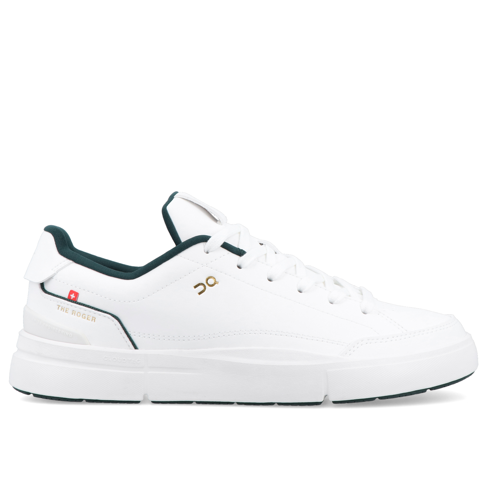 On Running The Roger Centre Court White / Evergreen