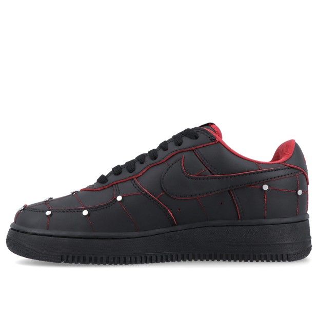 Nike Air Force 1 01 Black/black-gym Red-metallic Silver