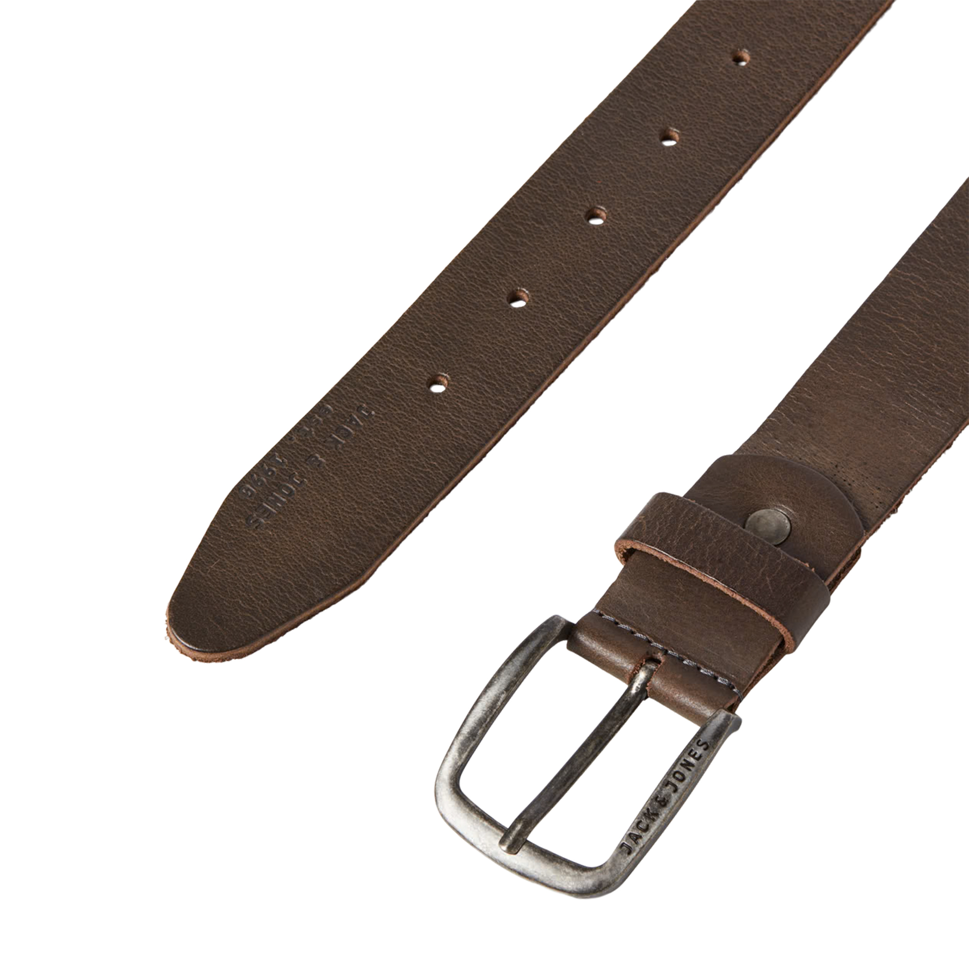 Jack & Jones Cinto Paul Leather Castlerock