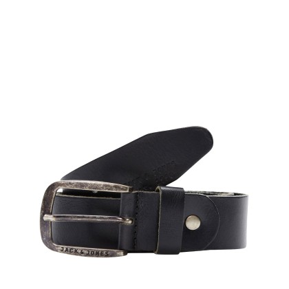 Jack & Jones Cinto Paul Leather Black