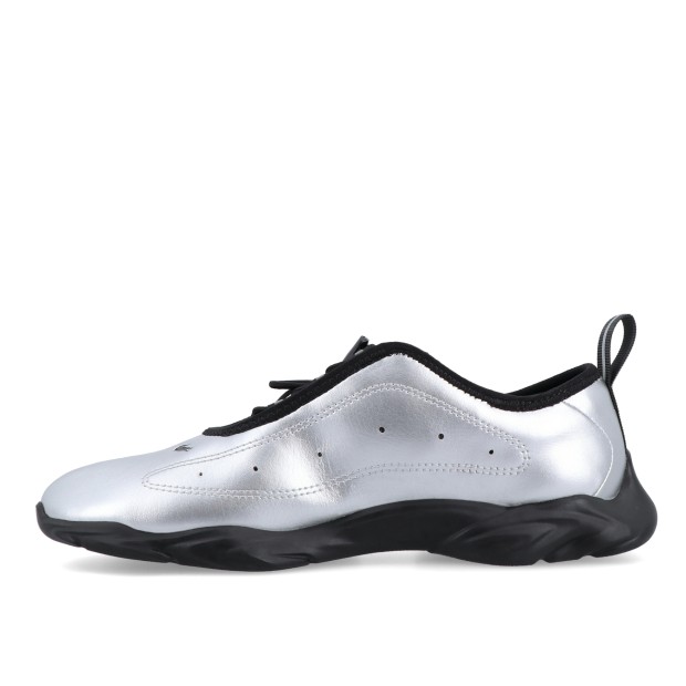 Lacoste Tennis Ballerina Silver/black