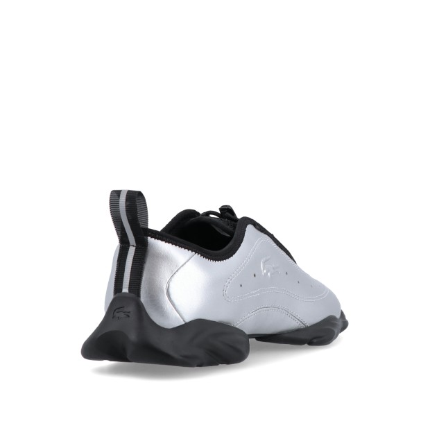 Lacoste Tennis Ballerina Silver/black