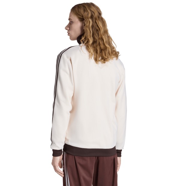 adidas Originals Casaco Beckenbauer Wonder White / Aurora Coffee